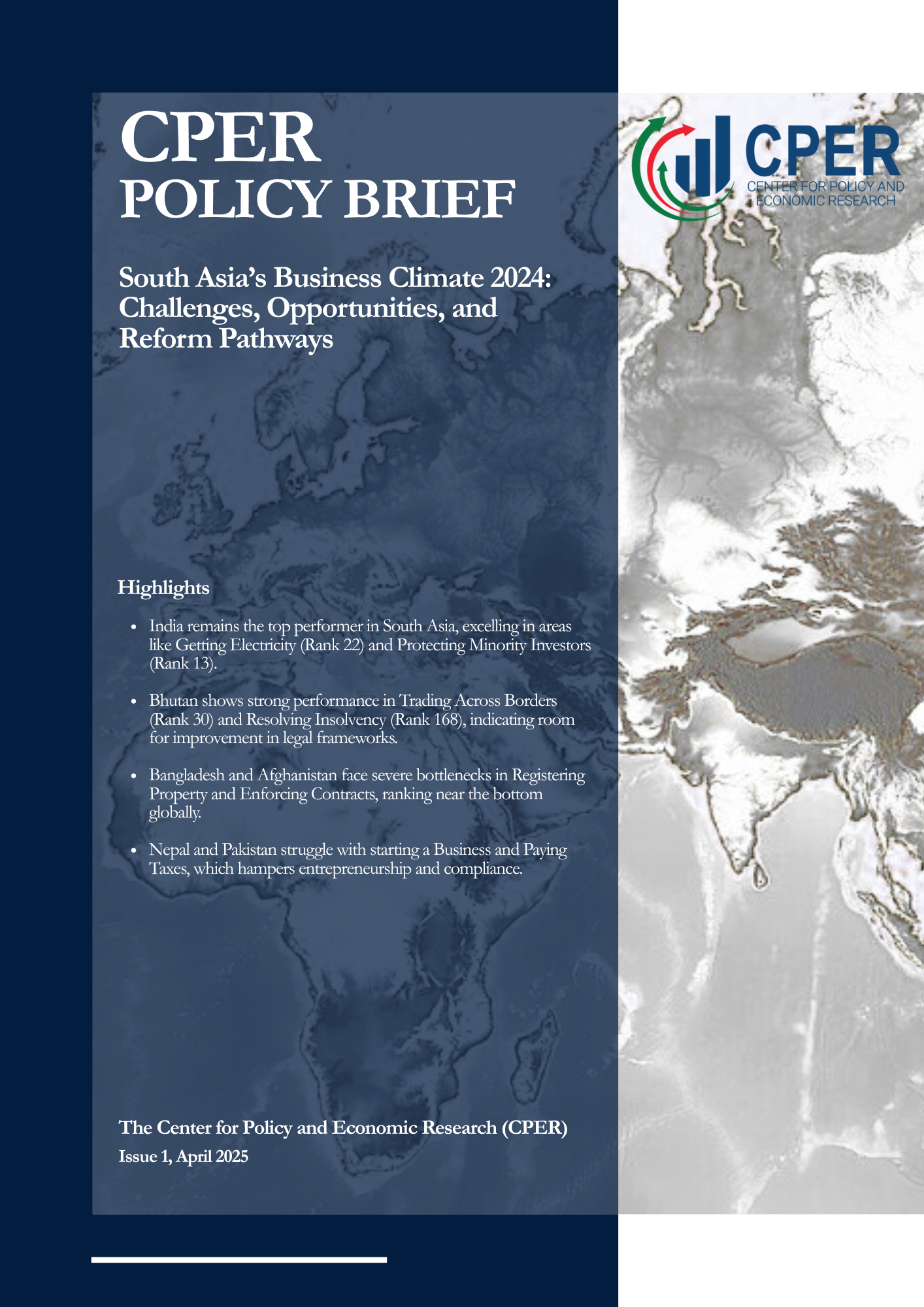 South Asia’s Business Climate 2024: Challenges, Opportunities, and Reform Pathways