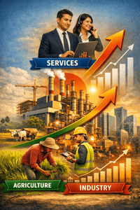 The Role of Agriculture, Industry, and Services Sector in the Economic Growth of Bangladesh: An ARDL Analysis