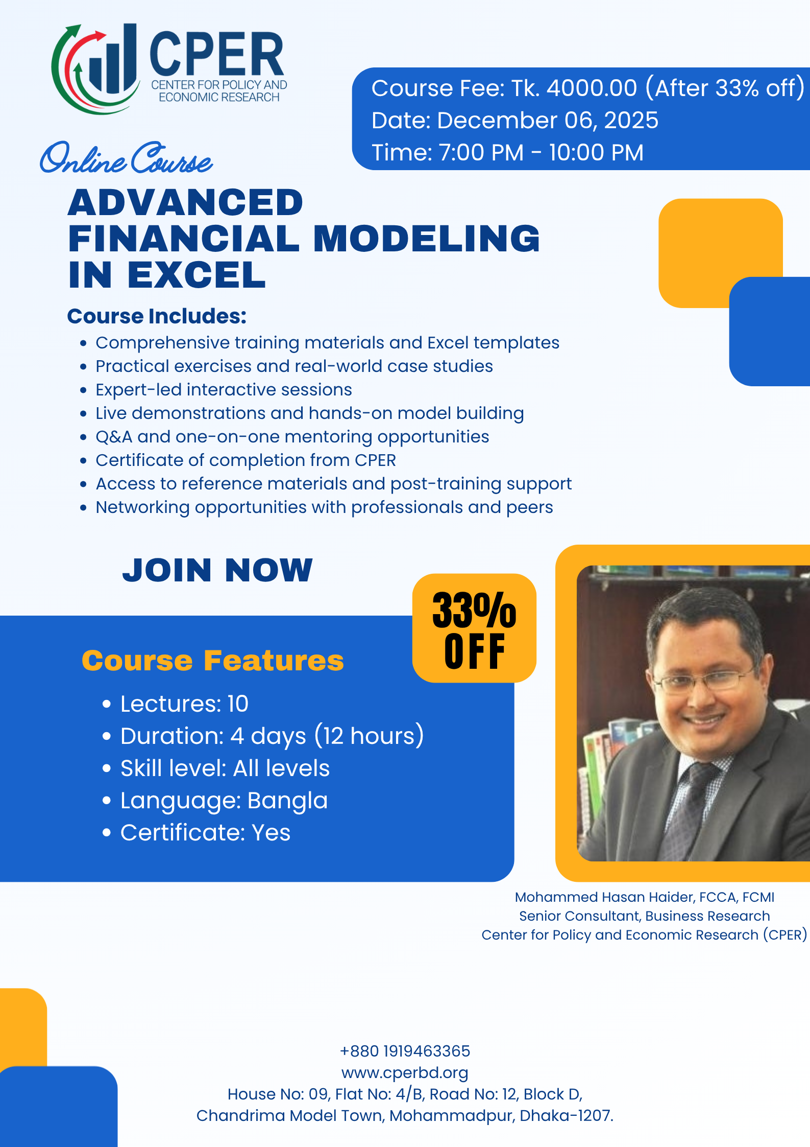 Advanced Financial Modeling in Excel