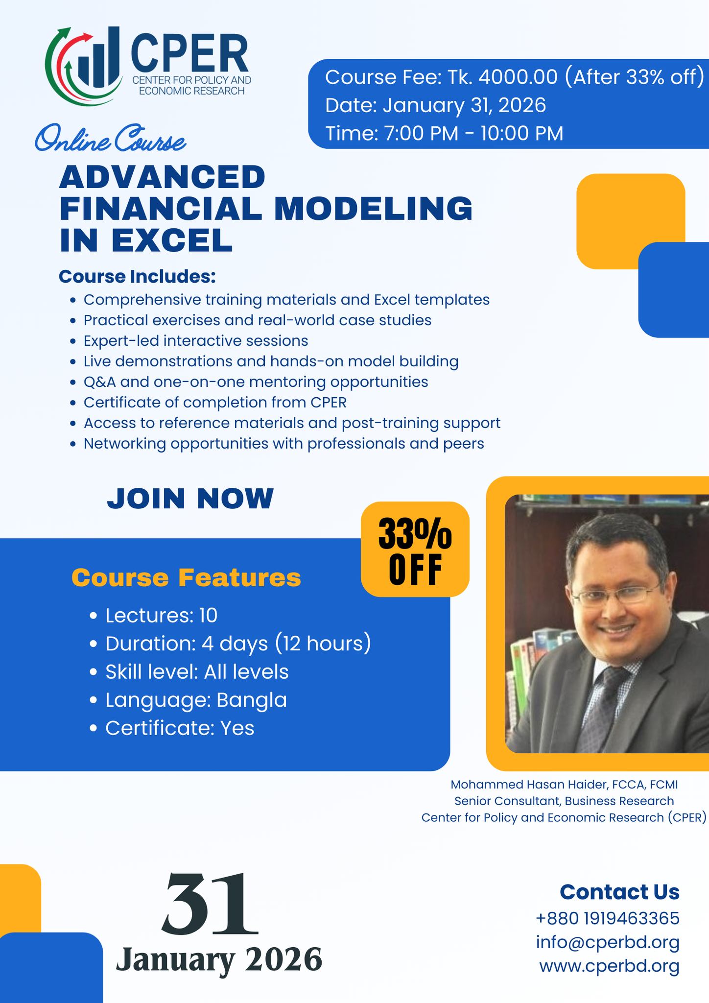 Advanced Financial Modeling in Excel