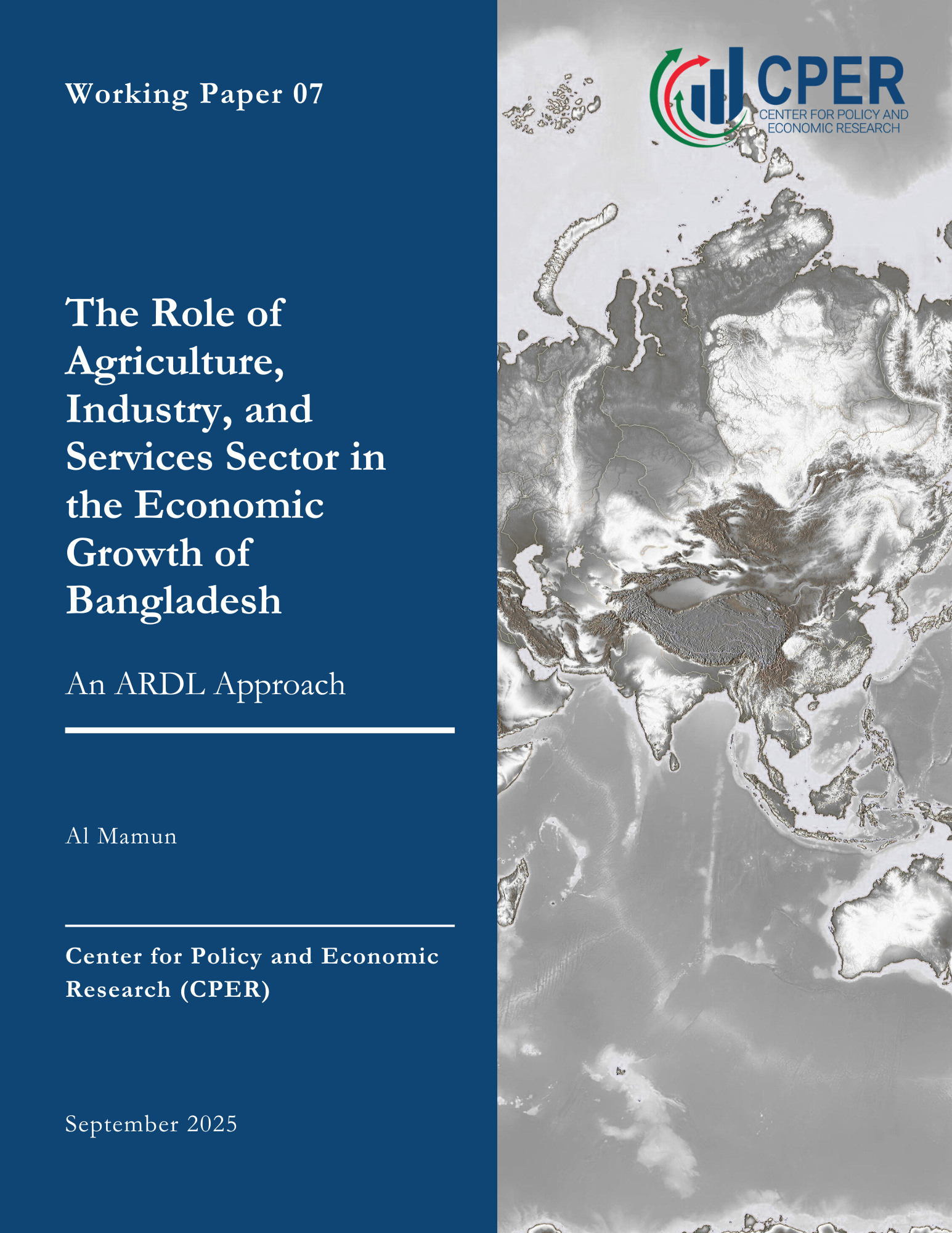 The Role of Agriculture, Industry, and Services Sector in Economic Growth of Bangladesh: An ARDL Analysis